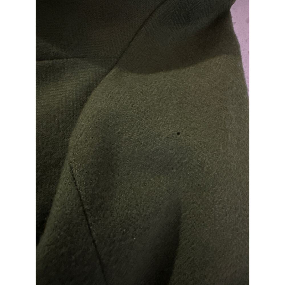 Vintage Pendleton Women’s 2-Button Virgin Wool Blazer Green Made in USA Sz 12 - Picture 13 of 15